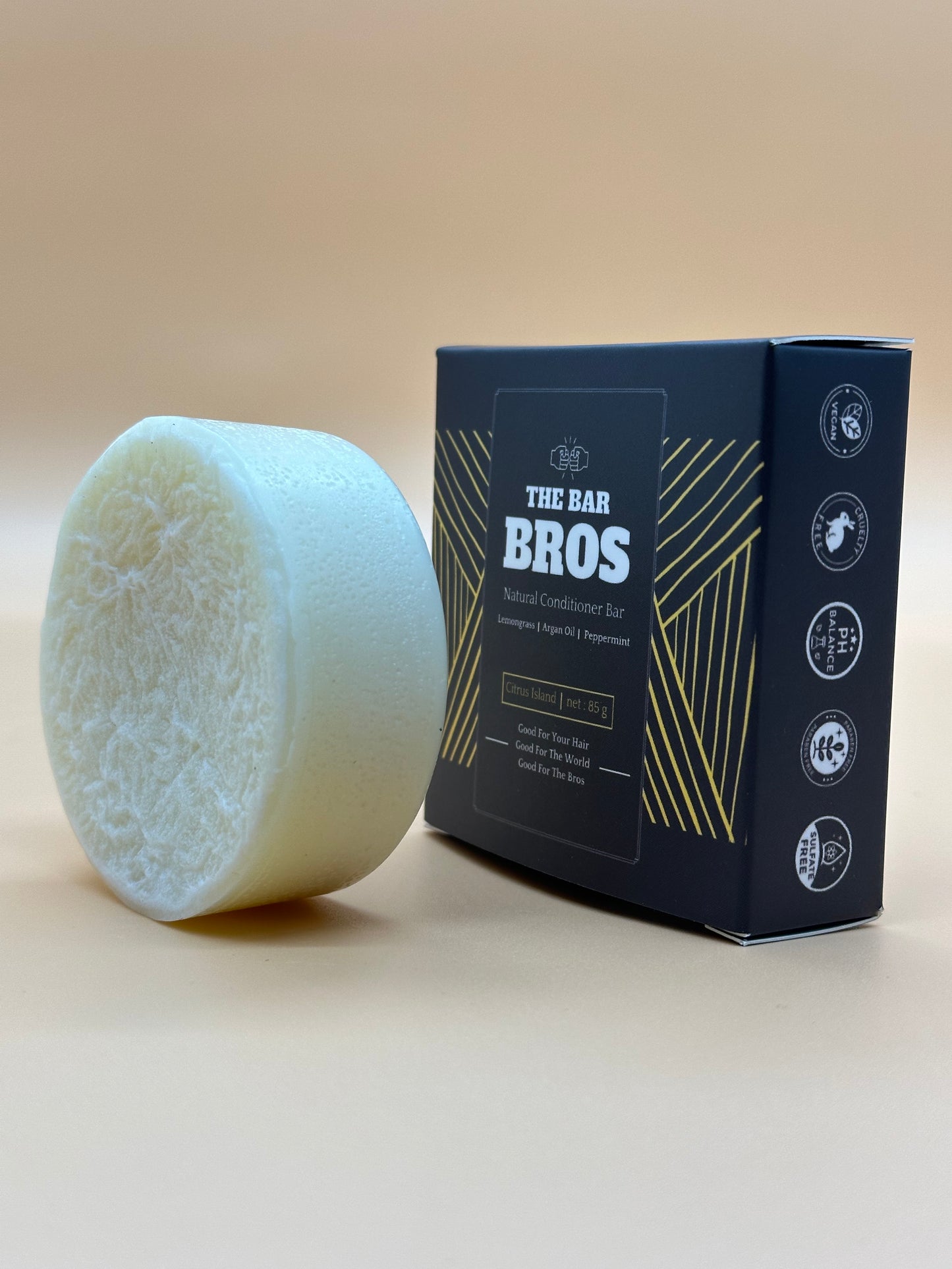 TheBarBros Citrus Island Conditioner Bar With Package